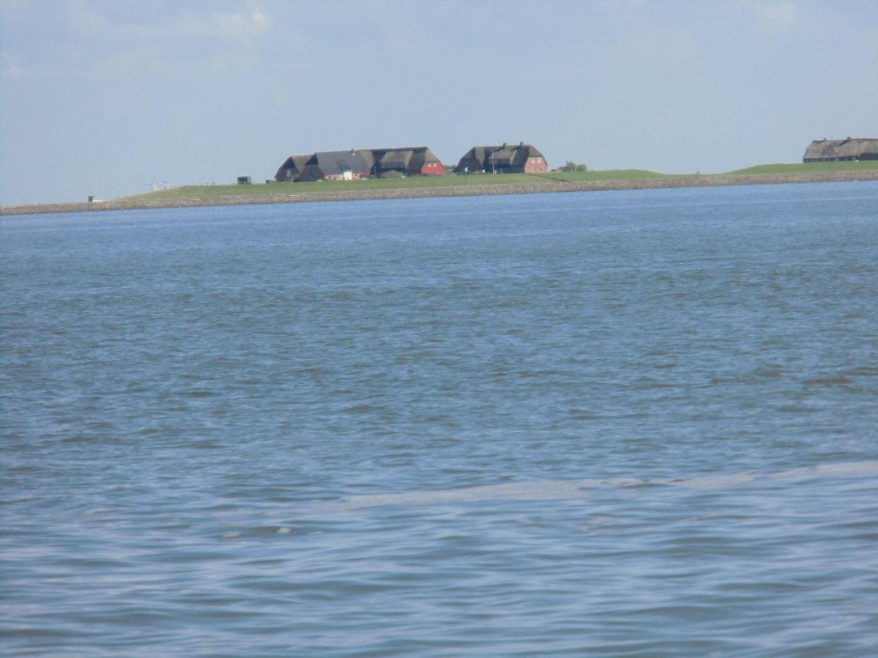 Haus-Halligblick-Ferienwohnung-Hamburger-Hallig Dagebuell Exterior photo